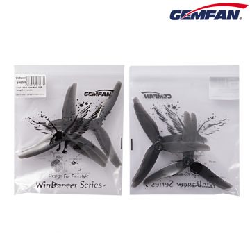 Gemfan Hurricane 51433 Clear Black props