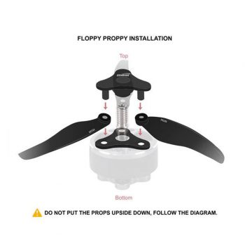 Gemfan Floppy Proppy F6030 Fekete Propeller