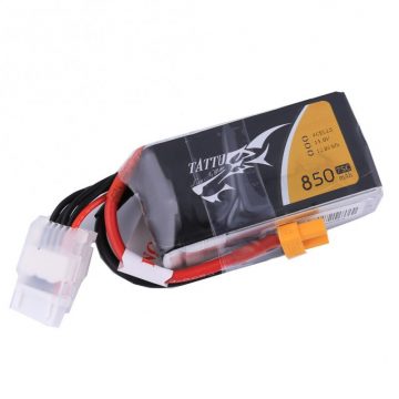 Tattu 850mAh 14.8V 75C 4S1P Lipo