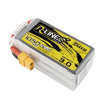 Tattu R-Line 1050mAh 120C 22.2V 6S1P Lipo