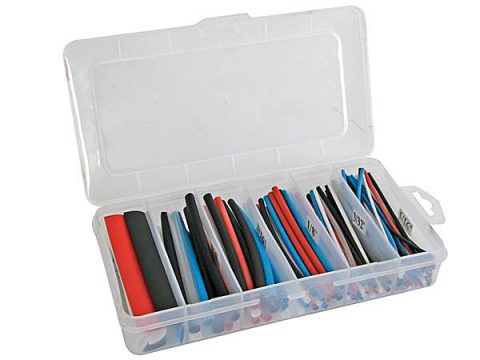Heatshrink tubes assortment in storage box (170pc)