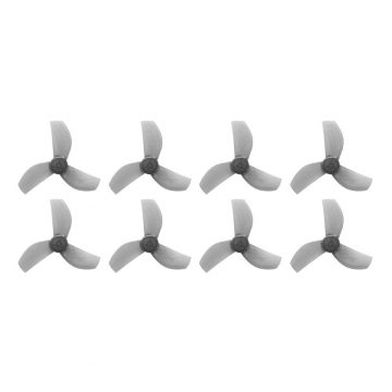 Gemfan 35mm 1.4"Clear Grey 3-Blade Durable Propeller - 1mm Shaft
