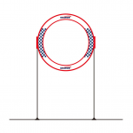 Gemfan Round Gate with 60cm stand