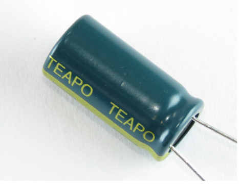 Teapo 450 uF/25V LOW ESR capacitor